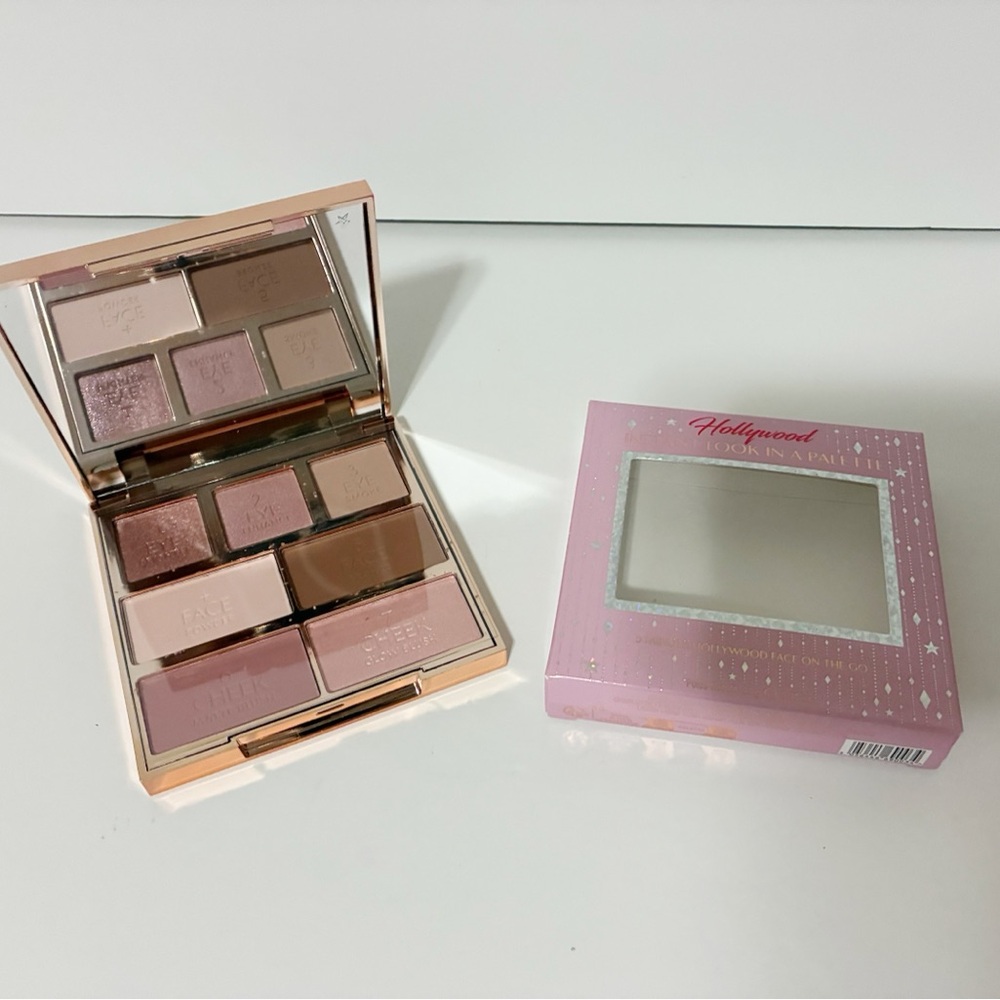 🌸Charlotte Tilbury Hollywood Instant Look In A Palette pretty glowing beauty